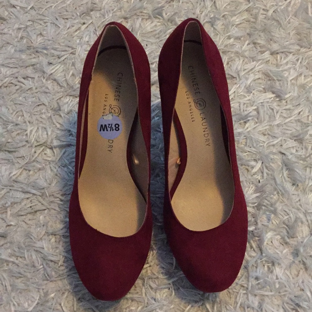 NWOB Chinese Laundry Red Heels